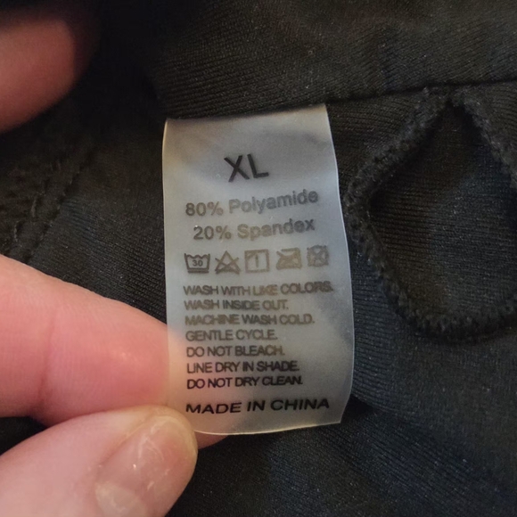 Swimall One Piece Swimsuit Black with White Trim Womens XL - Picture 12 of 13